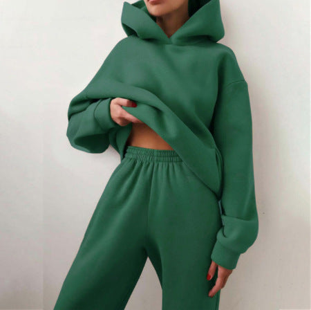 Women's Casual Hoodie & Joggers Set